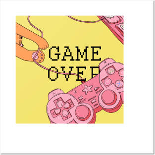 GAME OVER Posters and Art